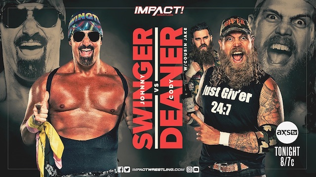Impact Wrestling Johnny Swinger vs. Cody Deaner