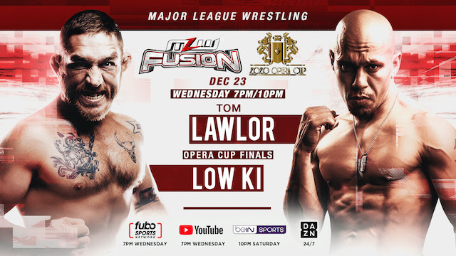 MLW Opera Cup Finals - Low Ki vs. Tom Lawlor