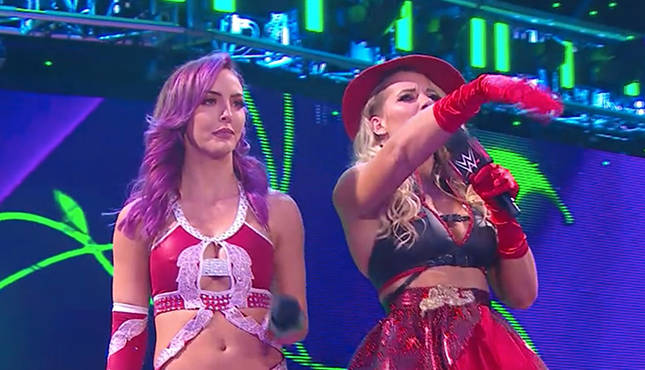 WWE Main Event Peyton Royce Lacey Evans