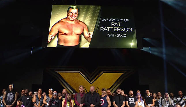 WWE NXT Pat Patterson