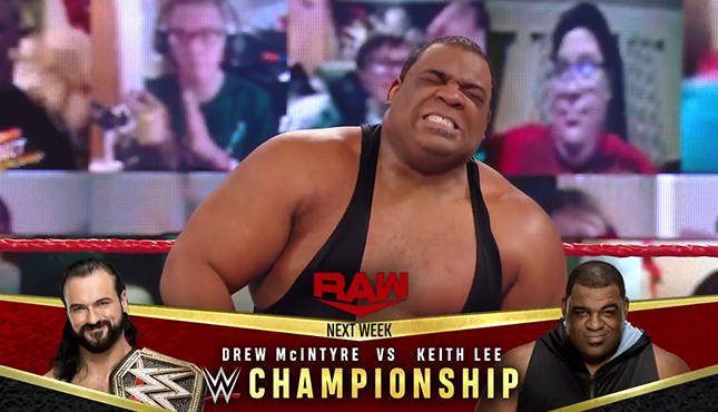 WWE Raw 1-4-21