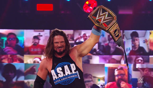 AJ Styles WWE Raw 12-14-20