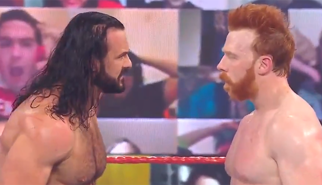 WWE Raw Drew McIntyre Sheamus