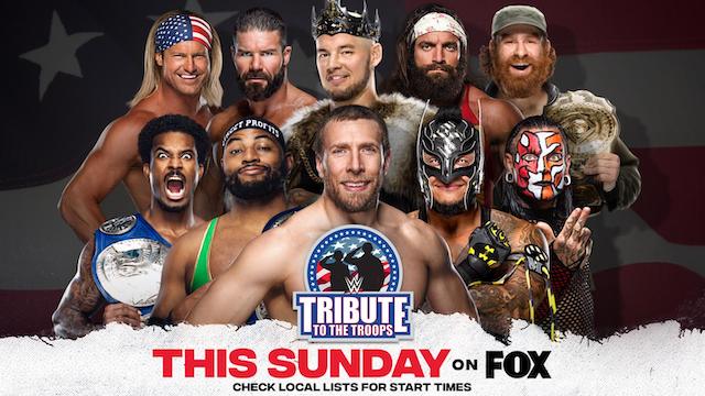 WWE Tribute to the Troops 8-Man Tag