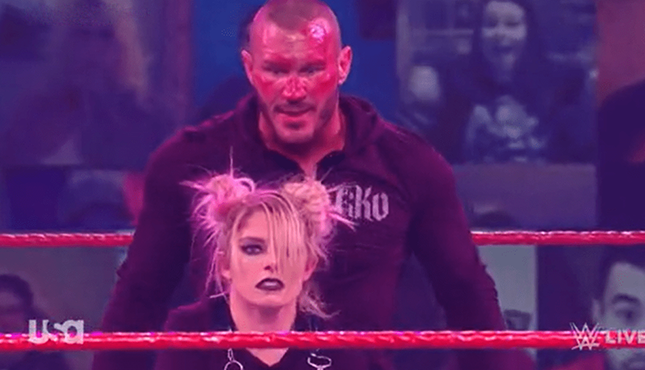 Alexa Bliss Randy Orton Raw 1-25-21 WWE