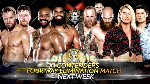 NXT UK Four Way Elimination Match