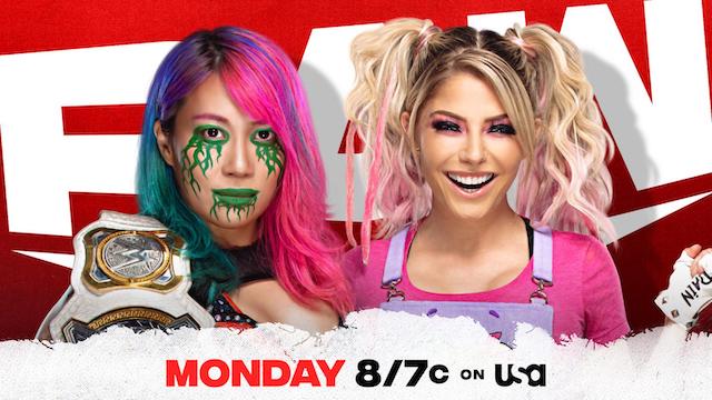 Raw Alexa Bliss Asuka WWE