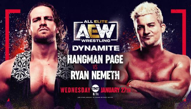 Hangman Page Ryan Nemeth AEW Dynamite