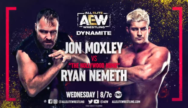 Jon Moxley vs. Ryan Nemeth Set For Next Week's Dynamite | 411MANIA