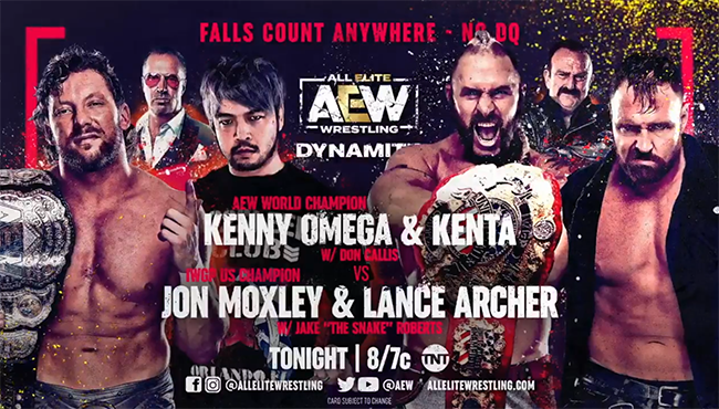 Various News: Aew Dynamite Match With Kenta Available On Njpw World 