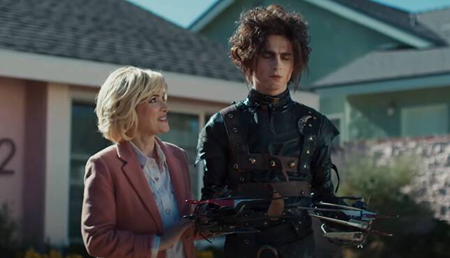 Edward Scissorhands Super Bowl Spot
