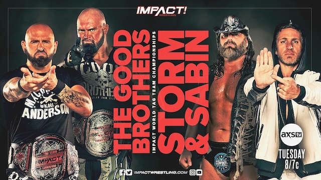 Impact Wrestling Good Brothers tag titles