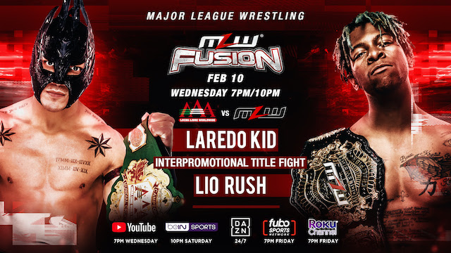 MLW Laredo Kid vs. Lio Rush