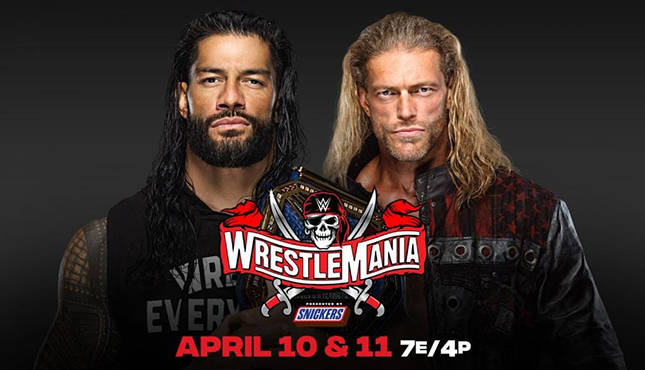 WrestleMania 37 Edge Roman Reigns