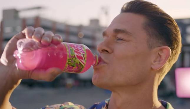 John Cena WWE Mountain Dew Major Melon