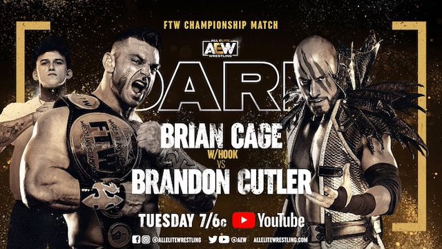 AEW Dark Brian Cage vs. Brandon Cutler