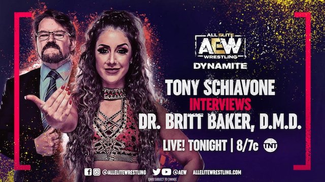 AEW Dynamite Dr. Britt Baker