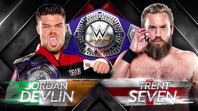 NXT UK Cruiserweight Title Match