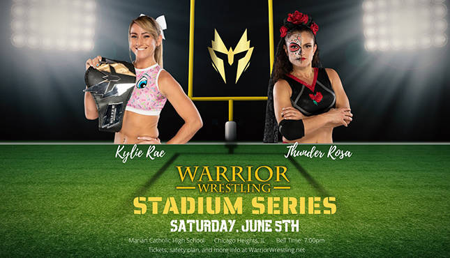 Warrior Wrestling Thunder Rosa Kylie Rae