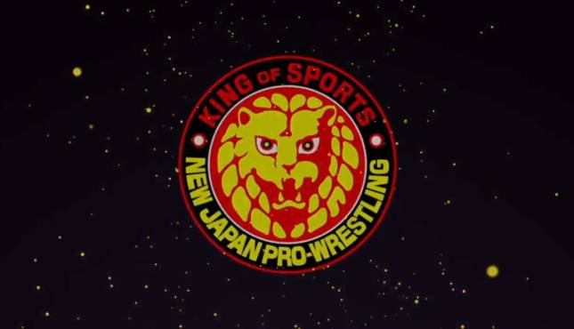 NJPW logo New Japan NJPW on AXS