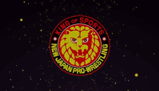 NJPW logo New Japan NJPW on AXS, Robbie X