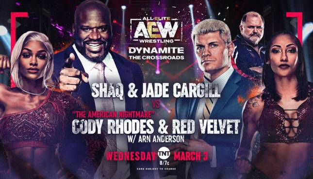 AEW Dynamite Cody Rhodes Shaquille O'Neal