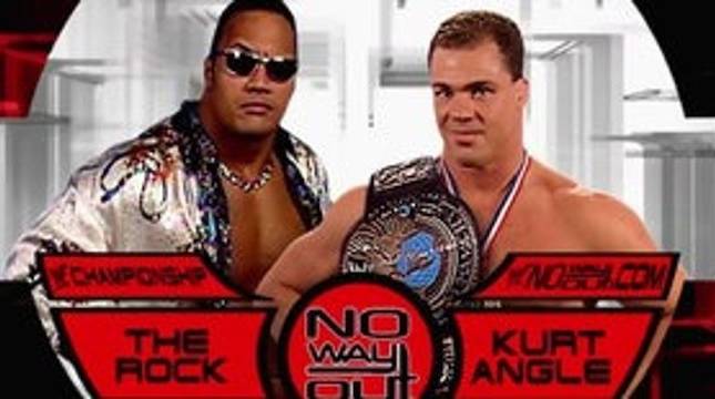 Kurt Angle The Rock Dwayne Johnson