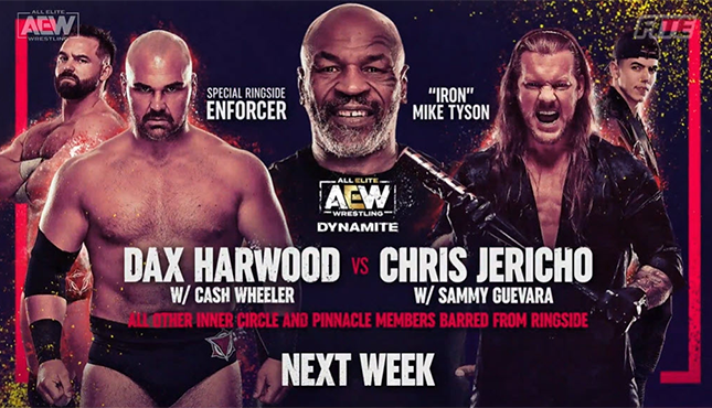 Mike Tyson, Tag Team Title Match & More Set For Next Week's AEW ...