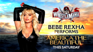 Bebe Rexha WrestleMania 37