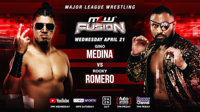 Gino Medina vs. Rocky Romero MLW