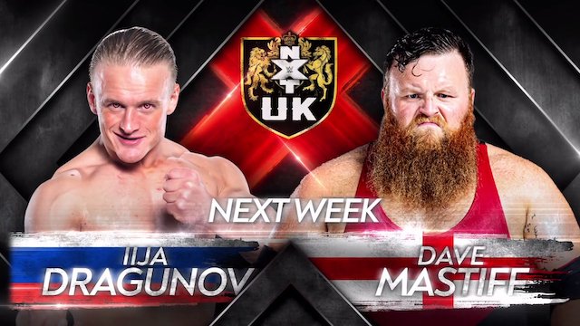 Ilja Dragunov vs. Dave Mastiff NXT UK