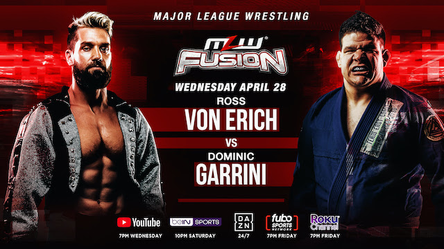 MLW Fusion Dominic Garrini vs. Ross Von Erich