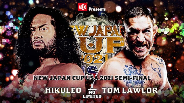 NJPW Strong - Hikuleo vs. Tom Lawlor