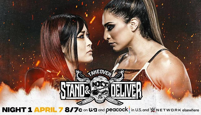 Raquel González NXT Takeover: Stand & Deliver