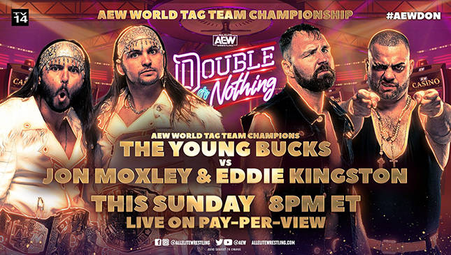 AEW Double or Nothing Tag Titles, Eddie Kingston
