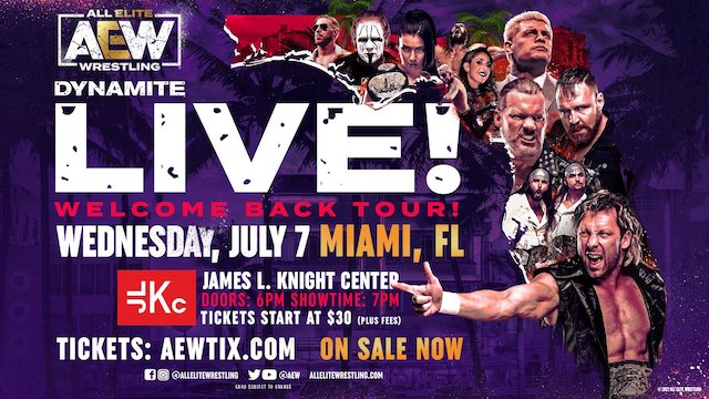 AEW Live Miami July 2021