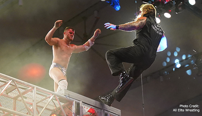 Chris Jericho Says That AEW Blood & Guts Was His Hardest Bump