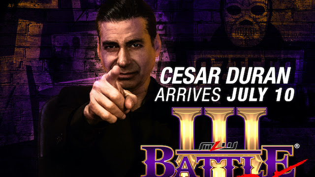 MLW Cesar Duran Battle Riot III