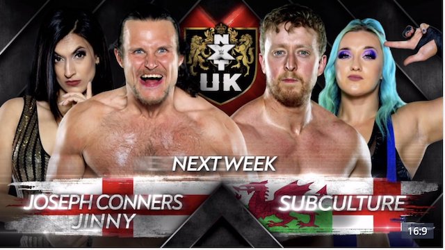 WWE NXT UK Mixed Tag Match 6-17-21