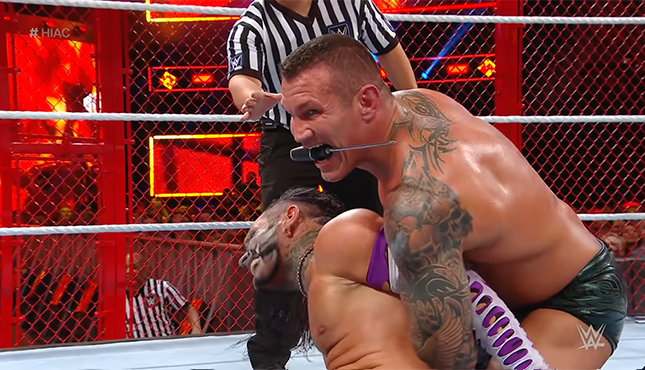 Randy Orton Jeff Hardy WWE Hell in a Cell 2018