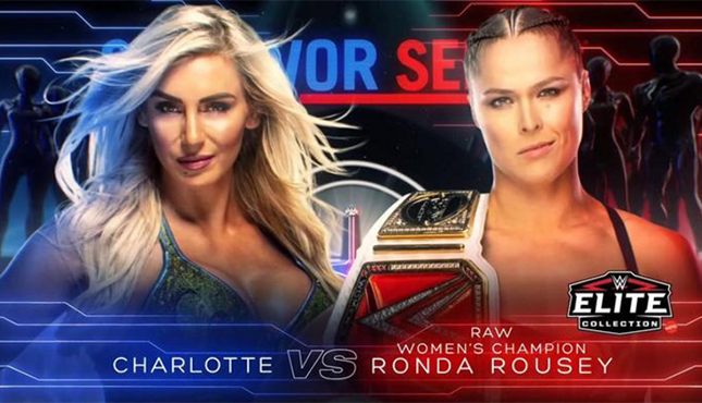Charlotte vs. Ronda Rousey – WWE Survivor Series 2018