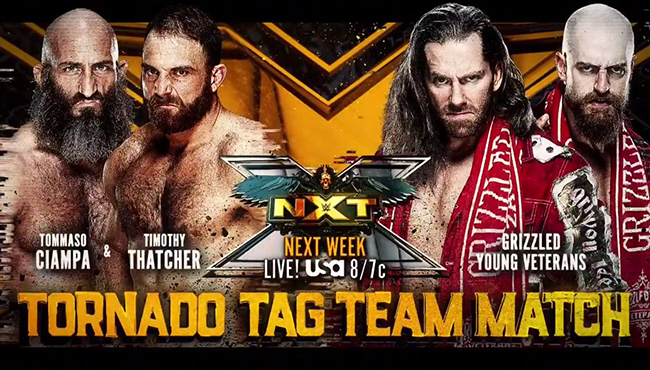 Tornado Tag Team Match Set For Next Week's WWE NXT - Vimarsana News