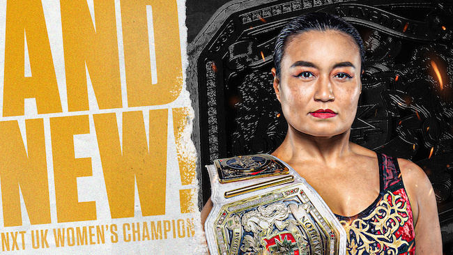Meiko Satomura Captures Nxt Uk Womens Title From Kay Lee Ray 411mania