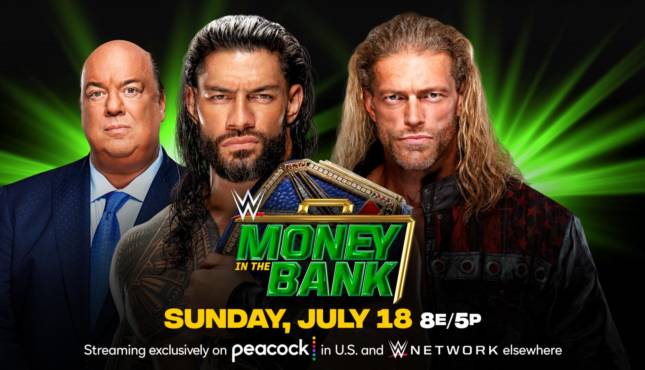 Edge Roman Reigns WWE Money in the Bank