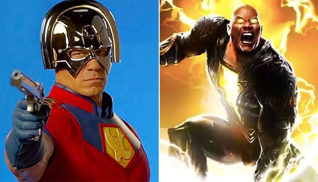 John Cena Rock Peacemaker Black Adam