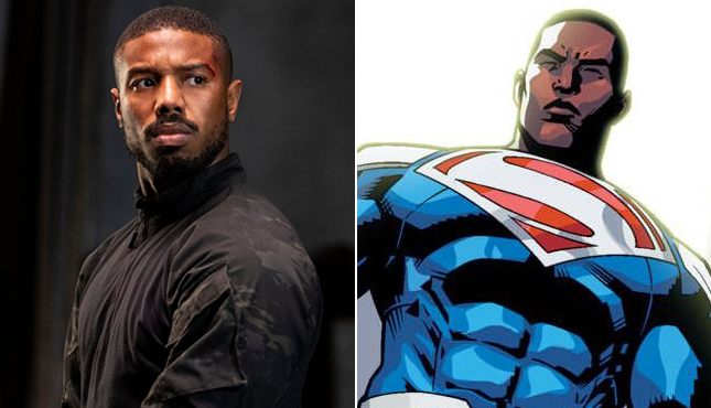 Creed actor Michael B. Jordan suits up as Val-Zod in stunning image