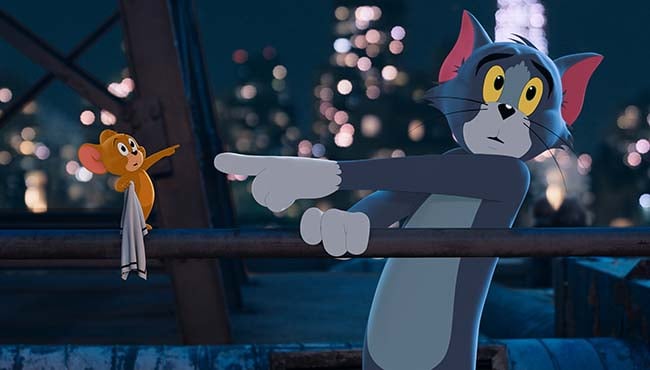 Chloe Grace Moretz gets dragged into Tom and Jerry's feud in her