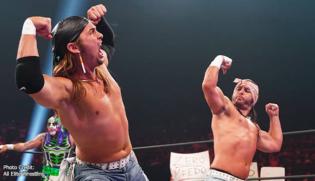 Young Bucks AEW Dynamite 7-7-21