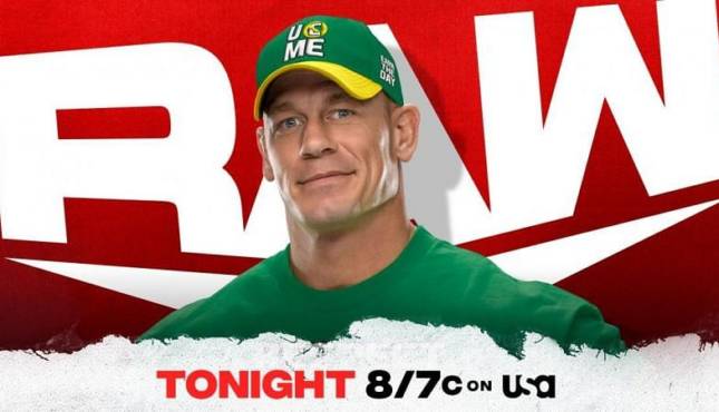 John Cena WWE RAW