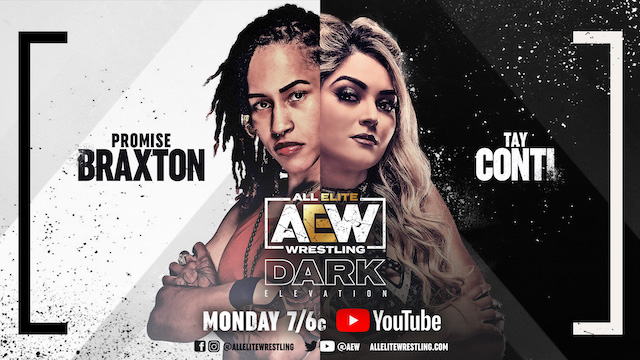 AEW Dark Elevation 8-23-21 Tay Conti vs. Promise Braxton